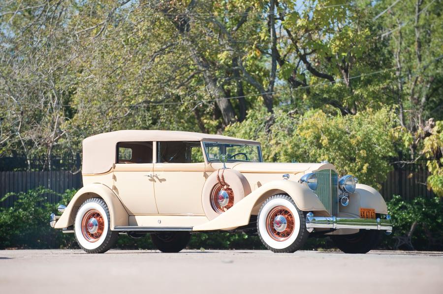  Packard Twelve Convertible Sedan 1934 года  (фото 31 из 44)